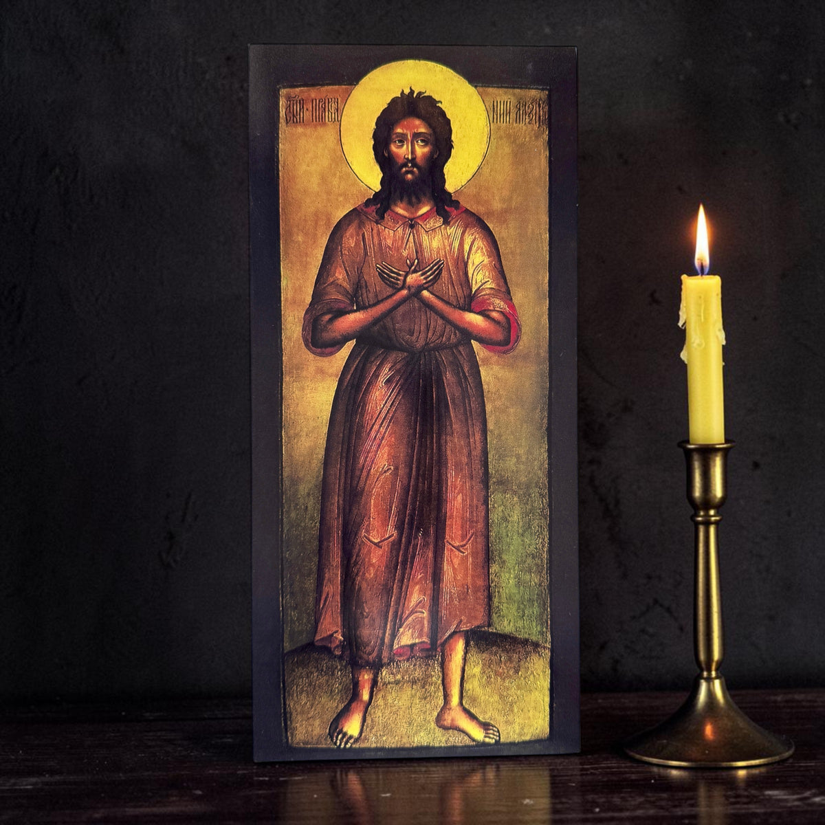 Icon of Saint Alexius Man of God orthodox