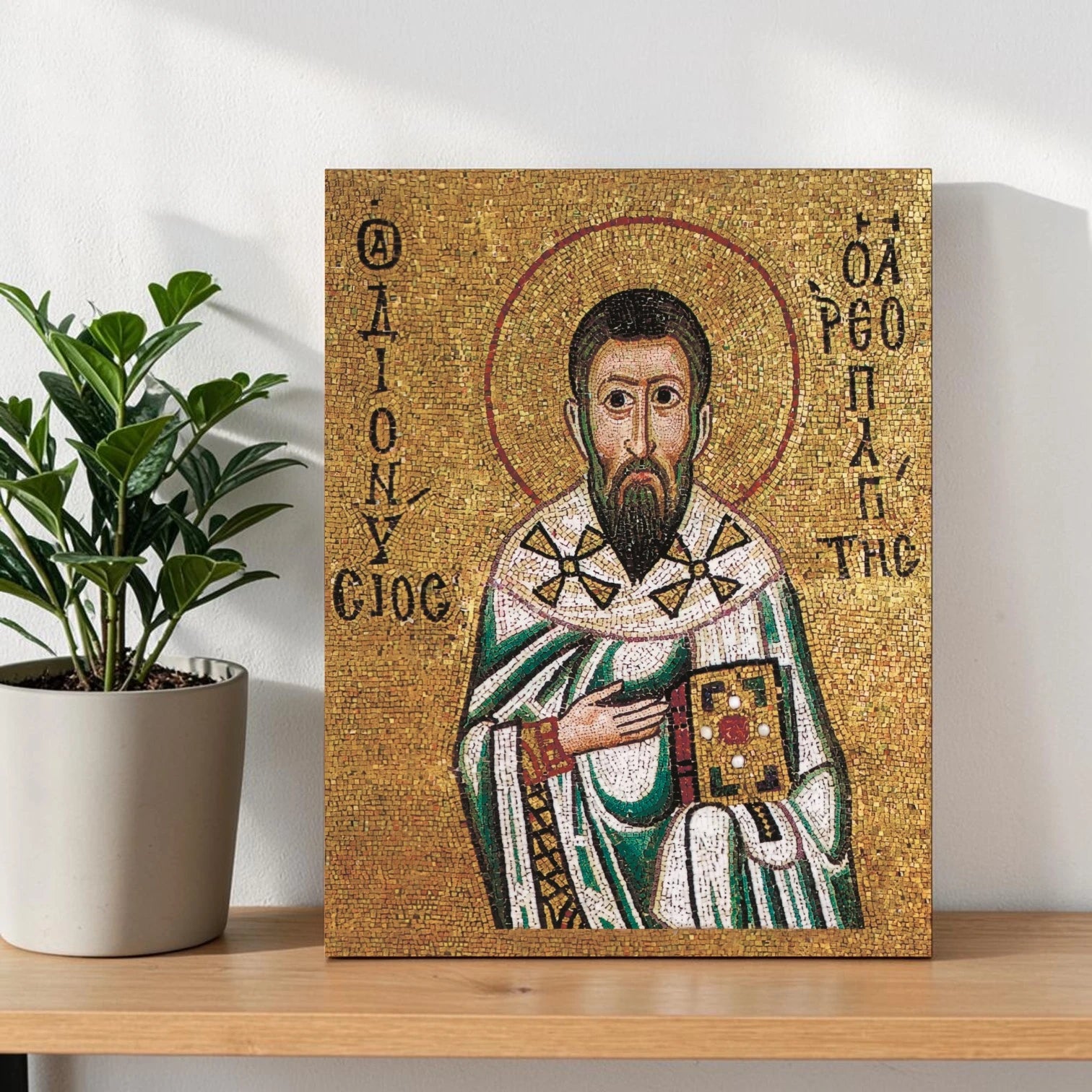 Icon of Saint Dionysius the Areopagite — Hieromartyr, First Bishop of Athens