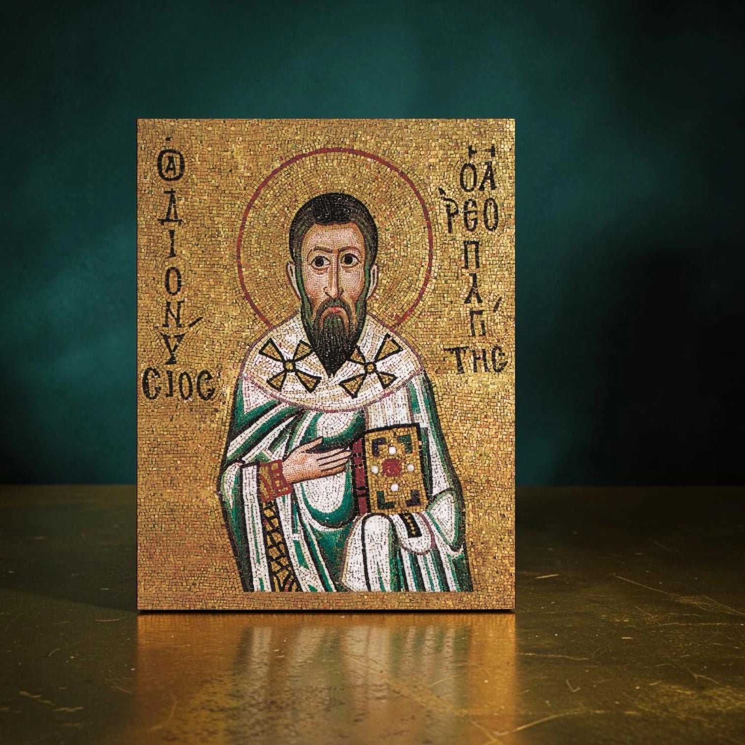 Orthodox Icon of Saint Dionysius the Areopagite — Hieromartyr, First Bishop of Athens