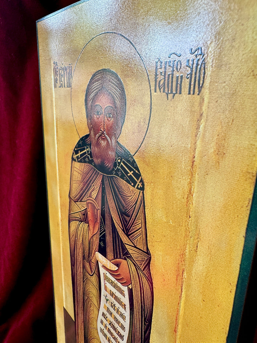 Saint Sergius of Radonezh icon