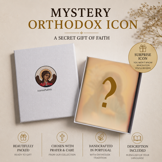 Mystery Icon Gift Box - Divine Surprise Sacred Icon | Let Heaven Choose Your Blessing