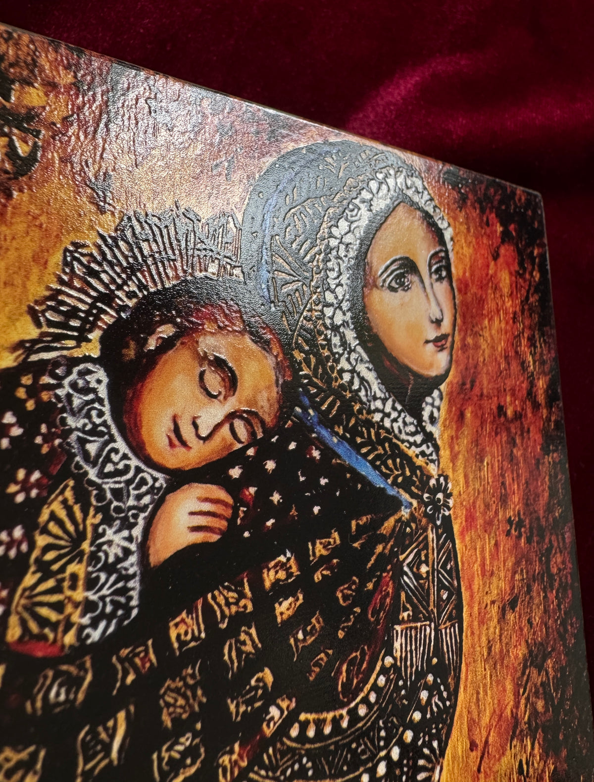 La Ninna nanna — Icona della Madre di Dio