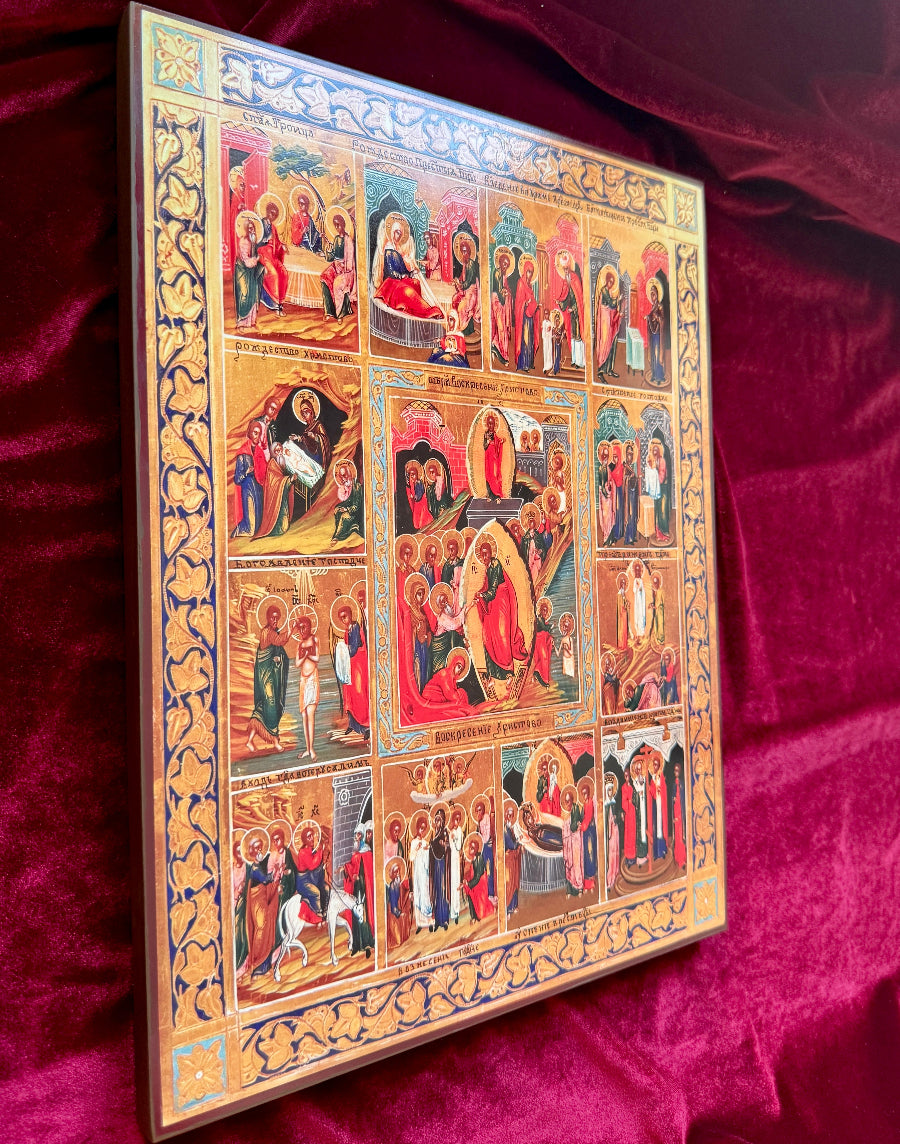 Icon of the All Christian Feasts