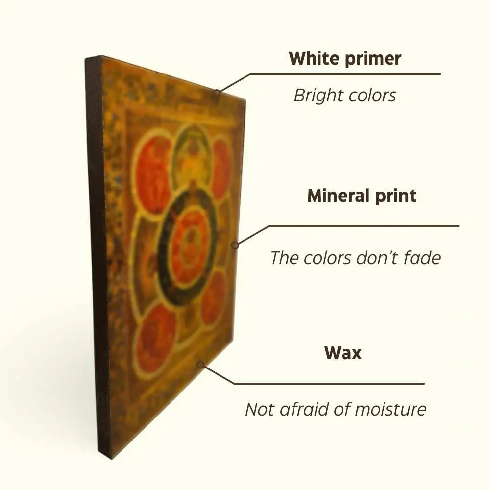 Saint Hieromartyr Antipas of Pergamum. Wooden orthodox icon. icons