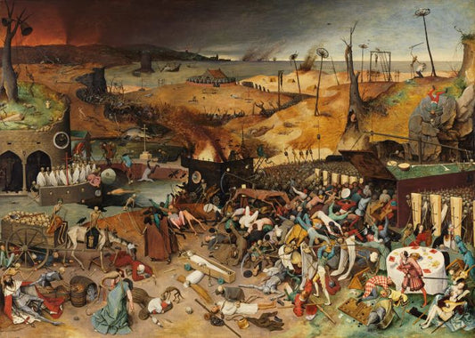 The Triumph of Death – Pieter Bruegel the Elder, 1562 | Sacred Art Print of the Memento Mori Masterpiece, Vanity of Earthly Life & the Christian Call to Eternal Vigilance