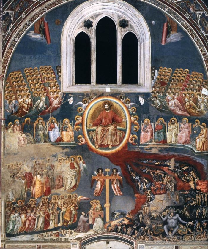 The Last Judgment – Giotto di Bondone, Scrovegni Chapel | Orthodox & Catholic Sacred Art Print of the Final Judgment of Christ, Heaven & Hell, for Christian Prayer & Meditation