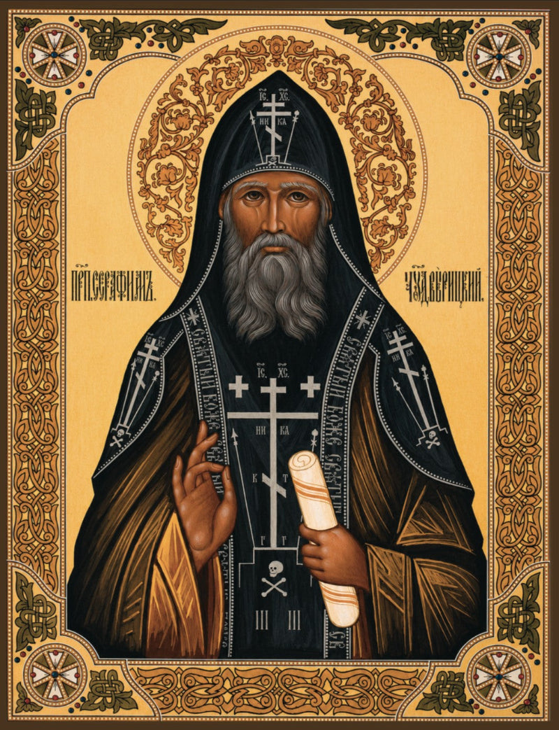Saint Seraphim of Vyritsa — Venerable Elder and Wonderworker Icon