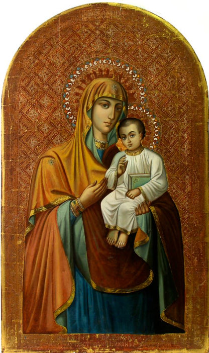 Wooden Icon of the Mother of God of Peschanskaya