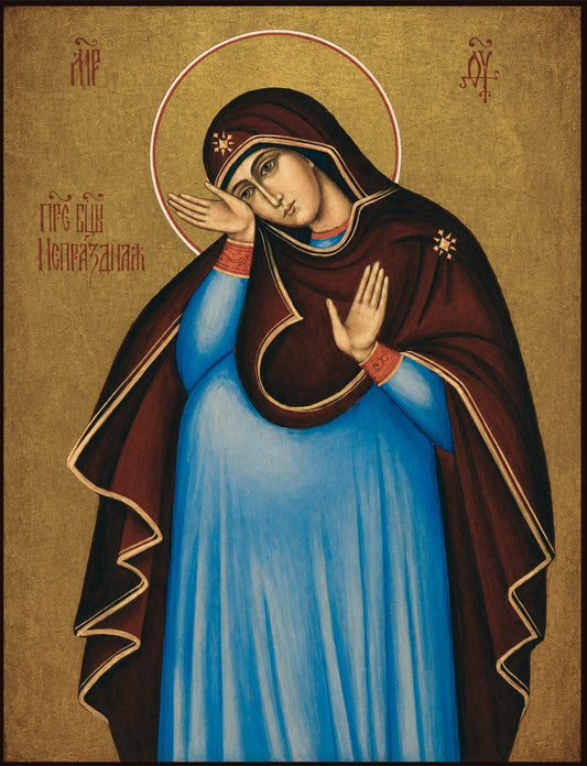 Icon of the Pregnant Mother of God