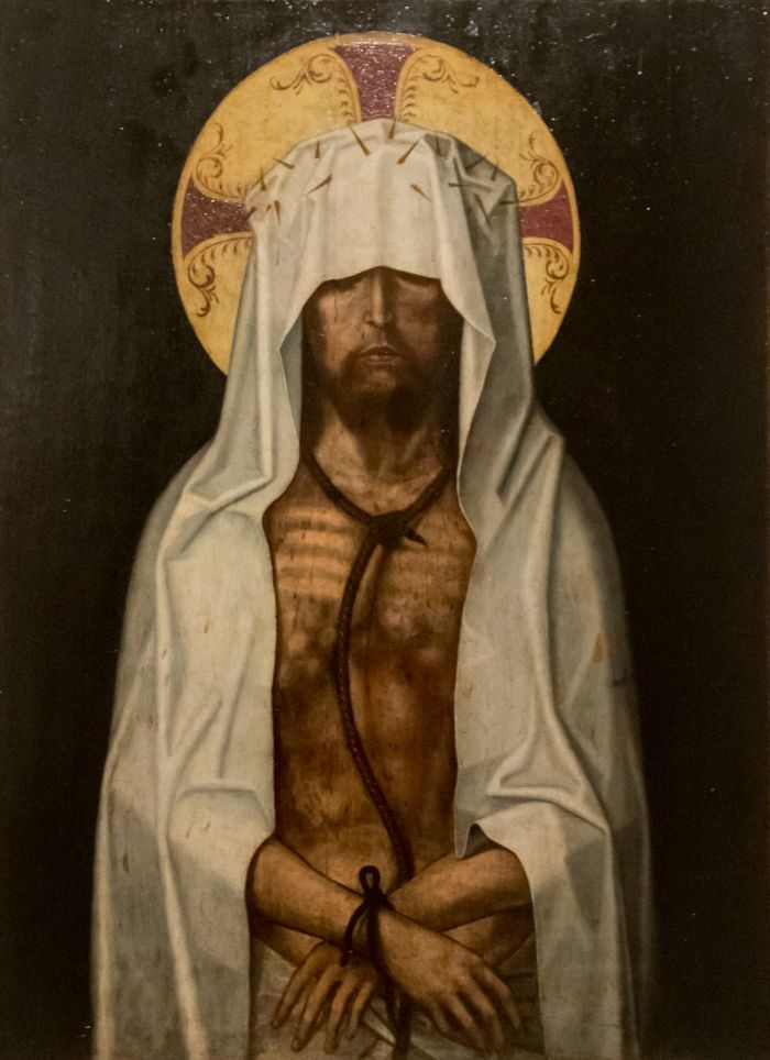 Ecce Homo – Icon of the Suffering Christ, Behold the Man | Catholic & Orthodox Devotional Image of Jesus Crowned with Thorns, Passion of Christ, for Prayer, Holy Week & Lenten Meditation