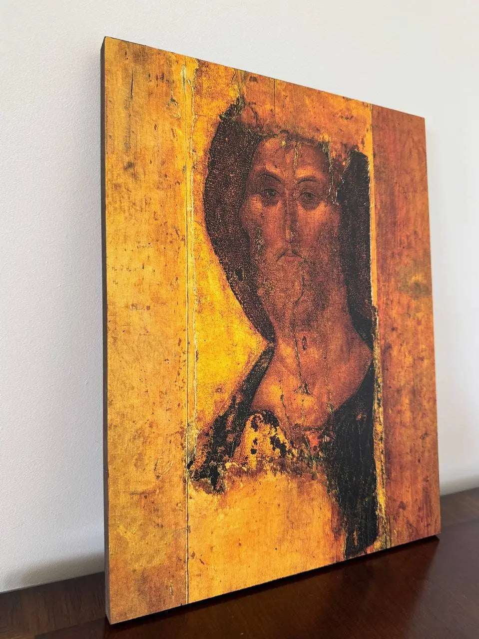 Jesus Christ Pantocrator Icon Zvenigorod Savior by Andrei Rublev Orthodox Wooden Icon - iconsofsaints.com