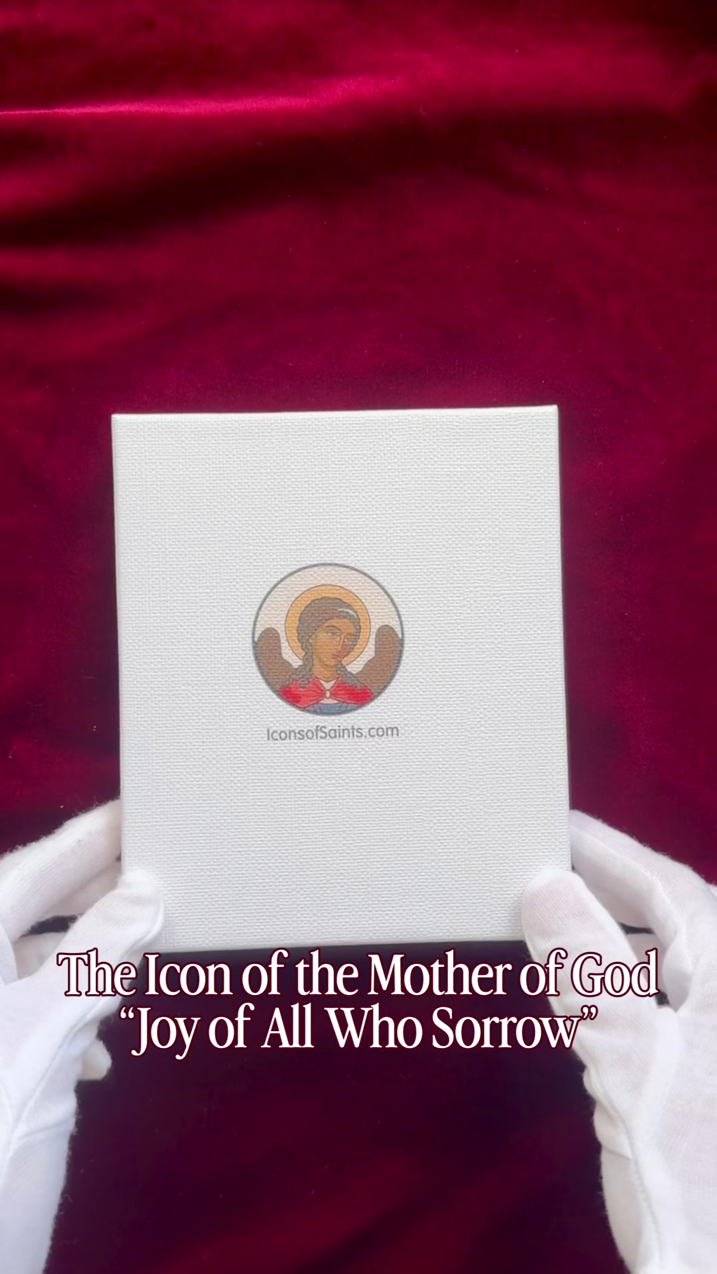 Mother of God Virgin Mary the Theotokos “Joy of all who Sorrow”