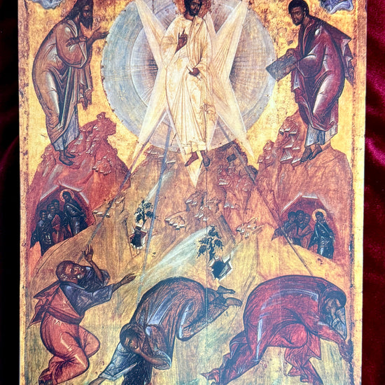 Icon of the Transfiguration of the Lord Jesus Christ by Theophanes the Greek