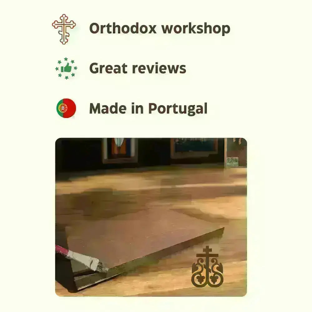 The “All - Seeing Eye of God” Orthodox Icon - iconsofsaints.com