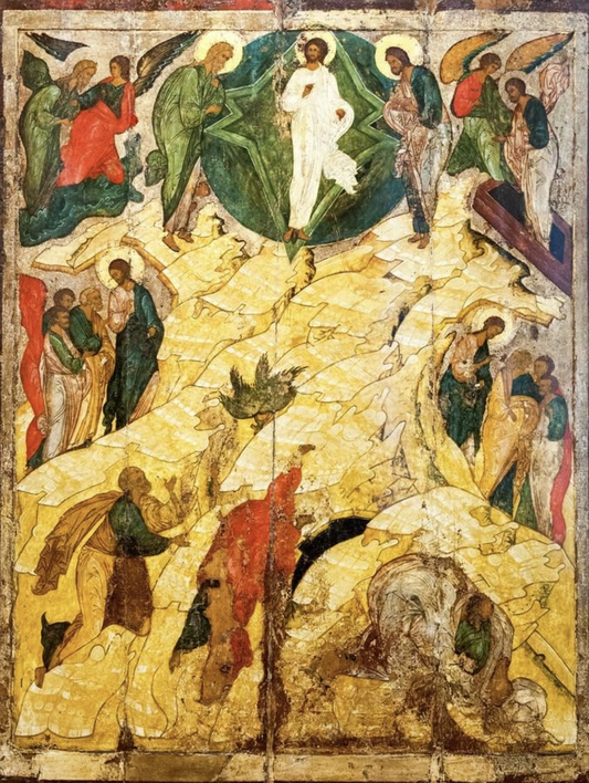 Wooden Icon of the Transfiguration of the Lord Jesus Christ