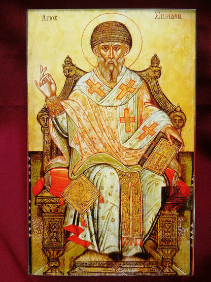Icon of Saint Spyridon of Trimifunt